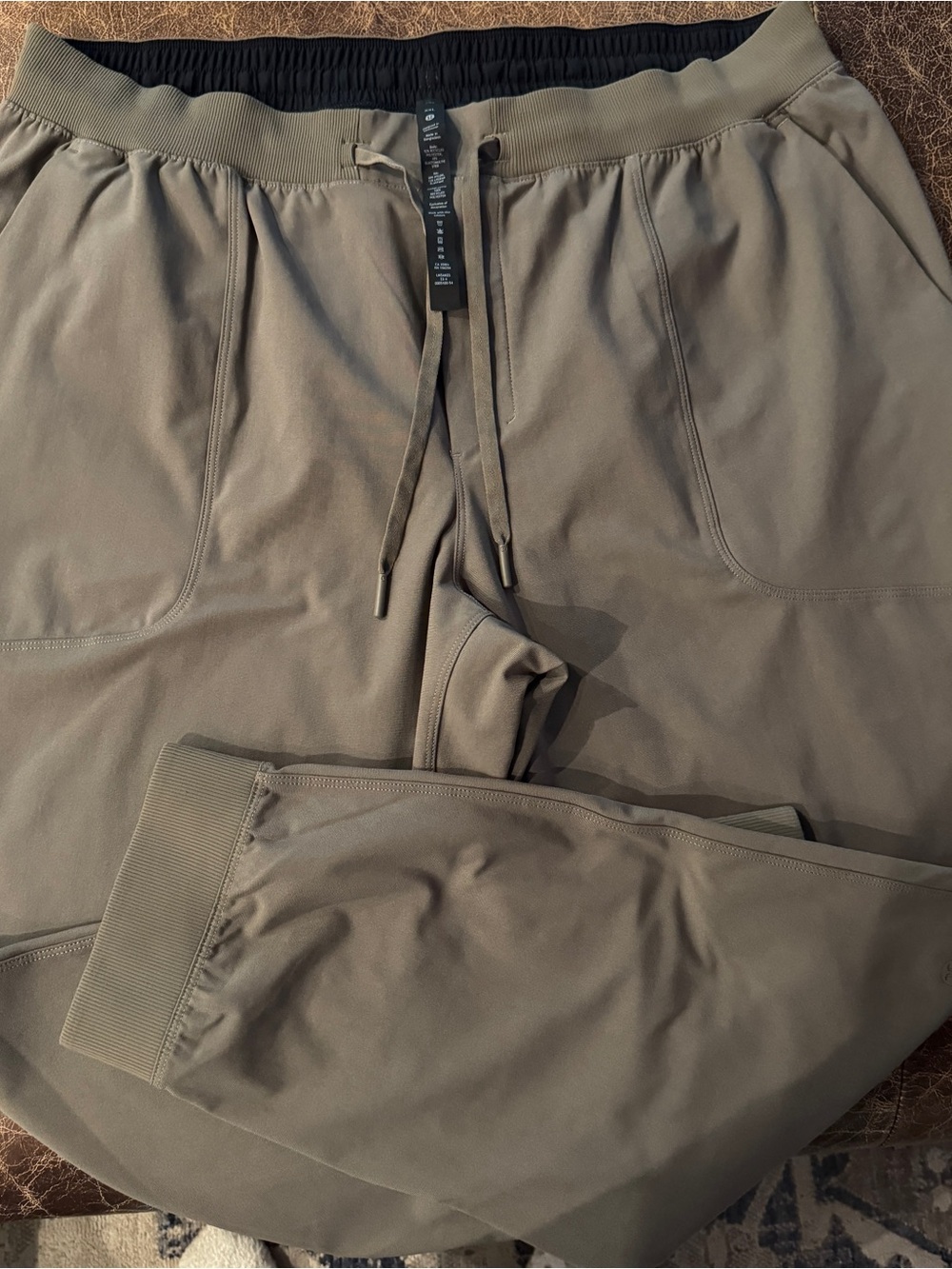 Brown lululemon ABC  Men's Joggers